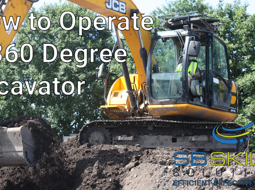 How to Operate a 360 Excavator
