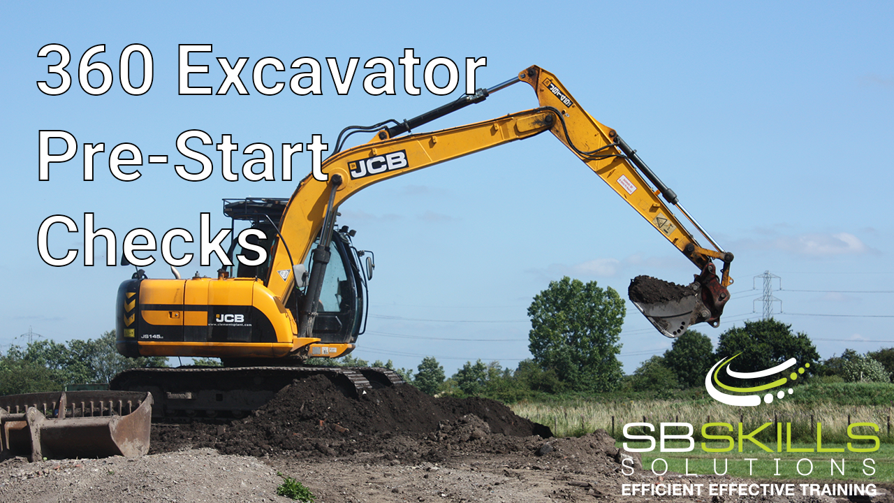 Excavator Pre Start Checks