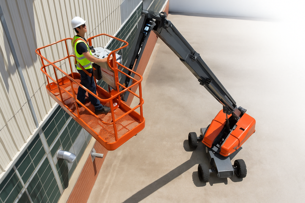 Mobile Elevating Work Platform (MEWP) Training - Boom- SB Skills Solutions