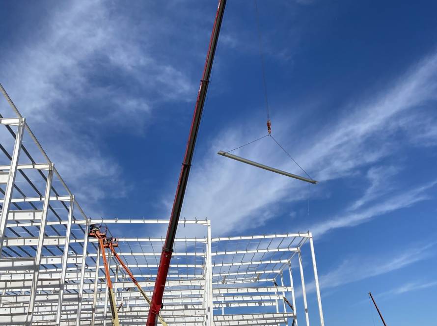 Steel Erecting work